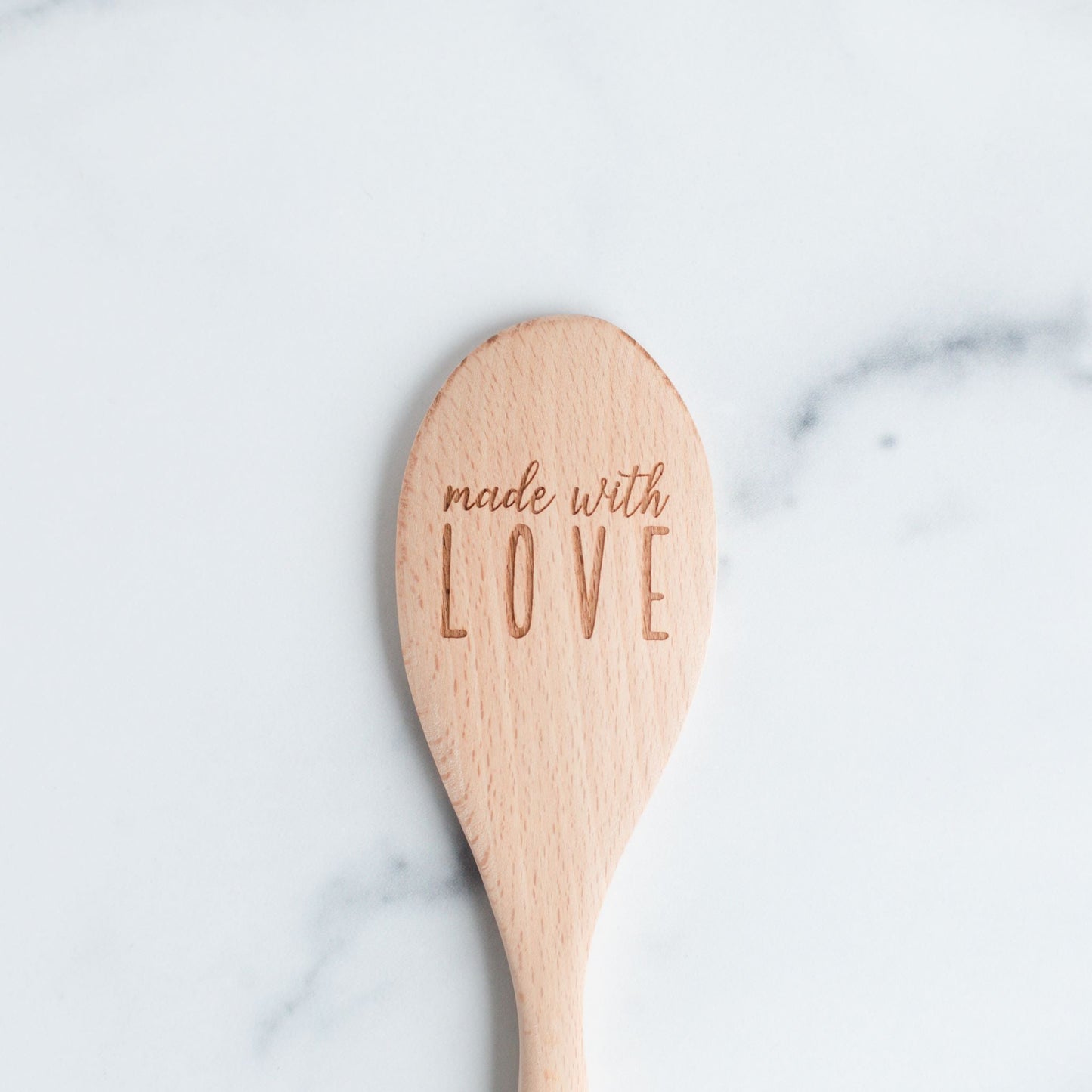 Wooden Spoons - Made With LOVE Engraved Wooden Spoon