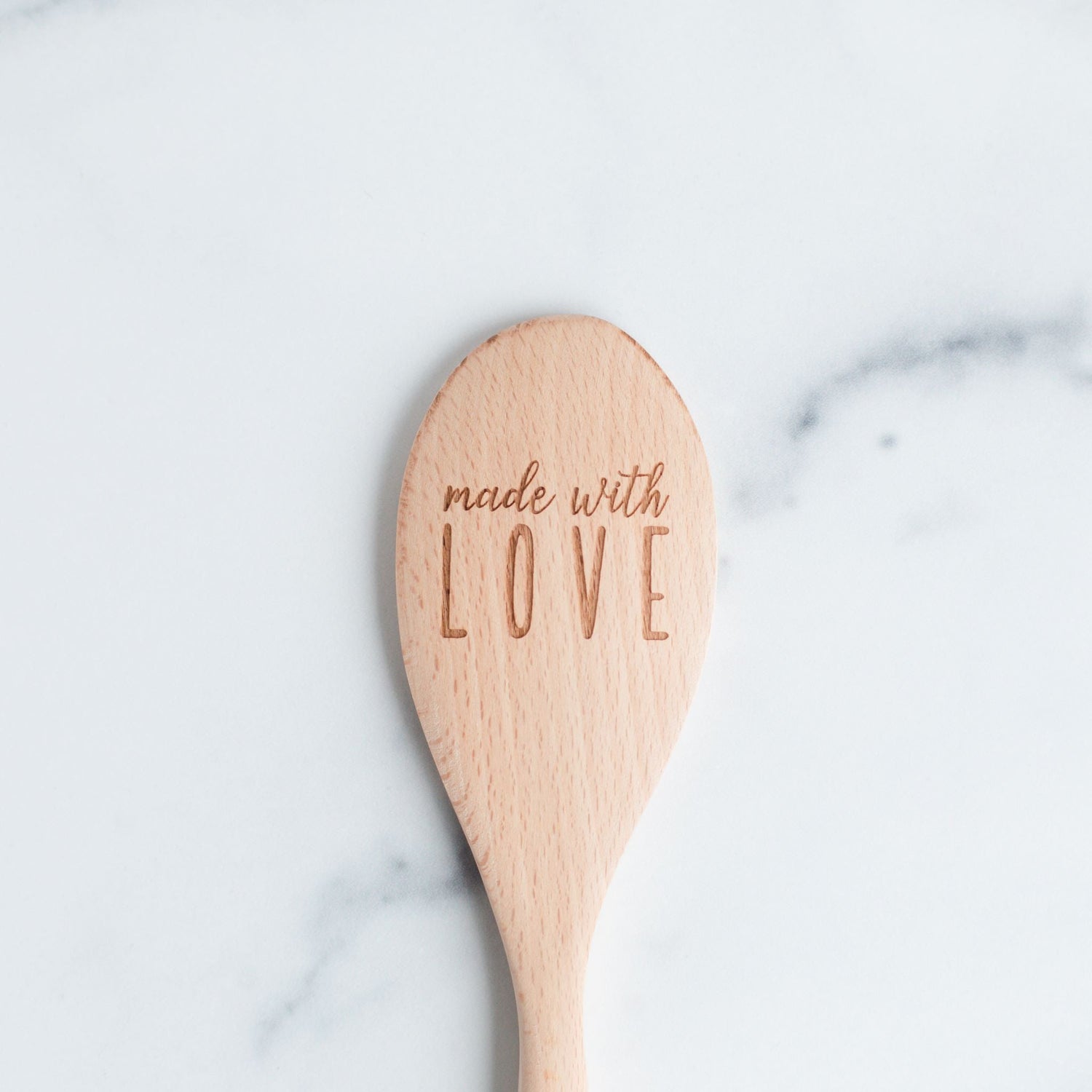 Wooden Spoons - Made With LOVE Engraved Wooden Spoon