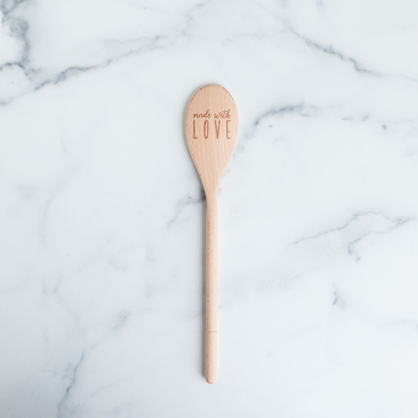 Wooden Spoons - Made With LOVE Engraved Wooden Spoon